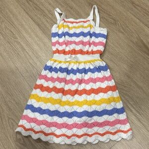 Janie and Jack Multicolor Striped Dress